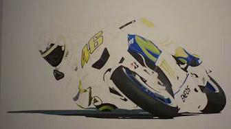 Detail Gambar Kartun Valentino Rossi Nomer 44