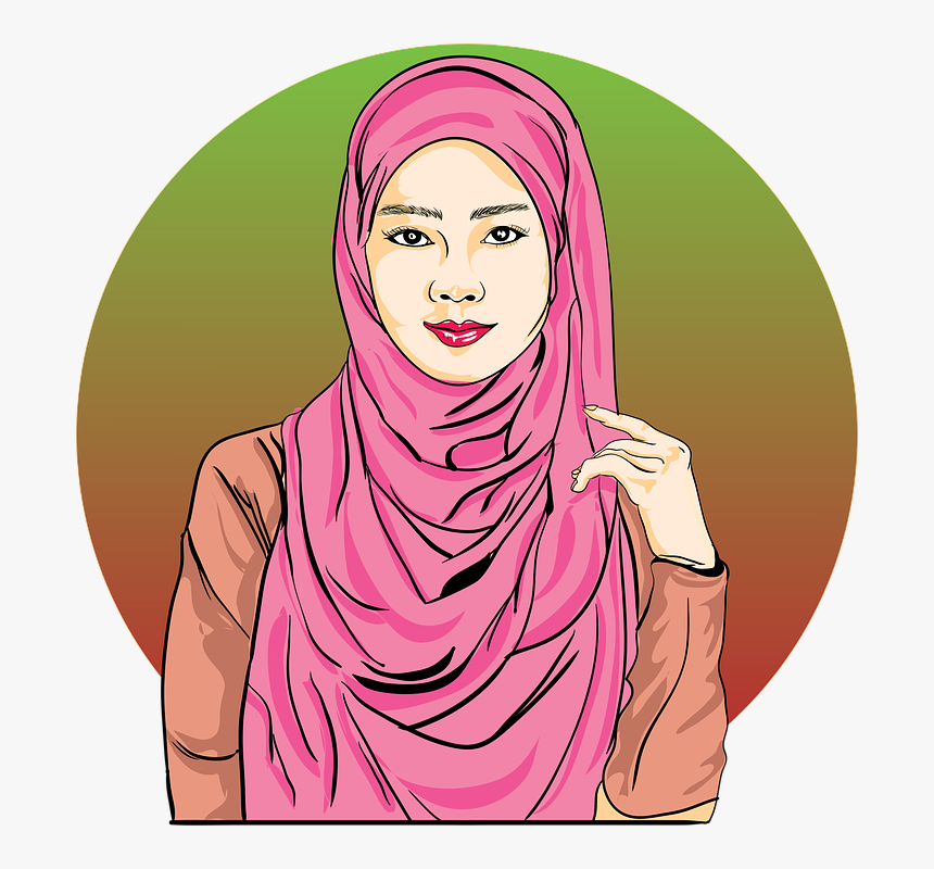 Detail Gambar Kartun Wanita Hijab Nomer 43