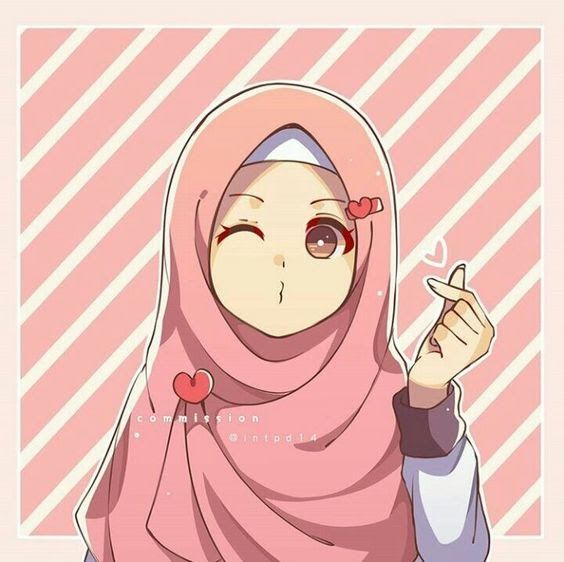 Gambar Kartun Wanita Hijab Cantik - KibrisPDR