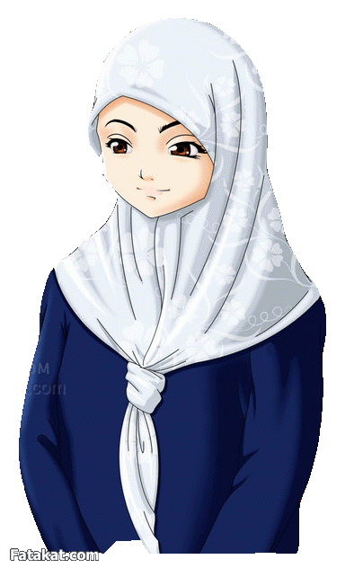 Detail Gambar Kartun Wanita Islami Nomer 19