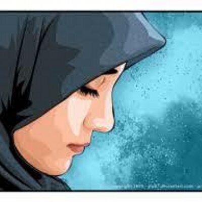 Detail Gambar Kartun Wanita Islami Nomer 29