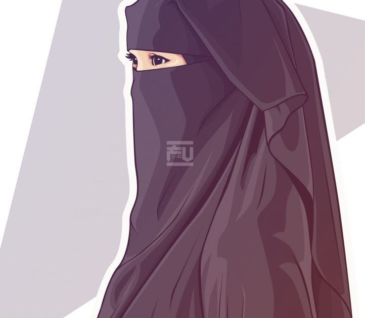 Detail Gambar Kartun Wanita Muslimah Berhijab Nomer 10