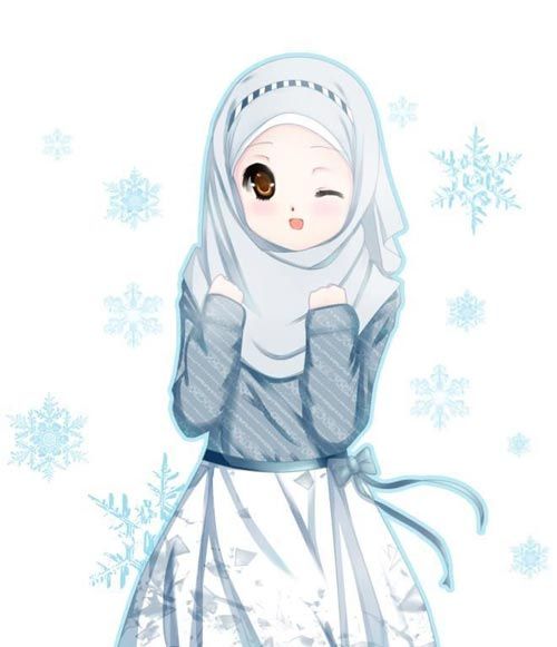 Gambar Kartun Wanita Muslimah Cantik - KibrisPDR