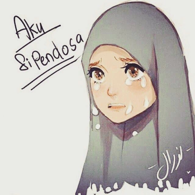 Detail Gambar Kartun Wanita Muslimah Cantik Nomer 13