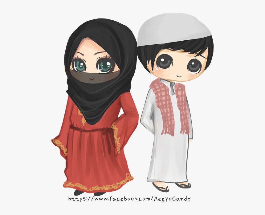 Detail Gambar Kartun Wedding Muslim Nomer 27