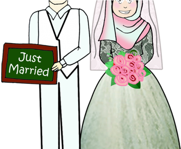 Detail Gambar Kartun Wedding Muslim Nomer 53