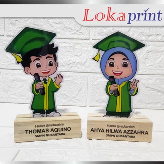 Detail Gambar Kartun Wisuda Berhijab Nomer 19