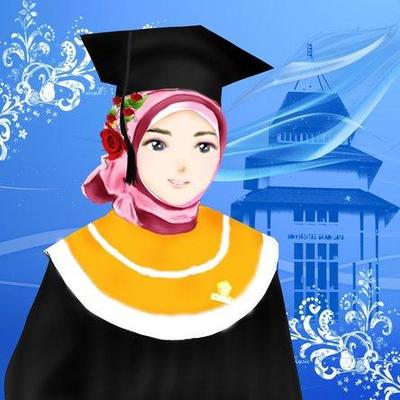 Detail Gambar Kartun Wisuda Berhijab Nomer 48