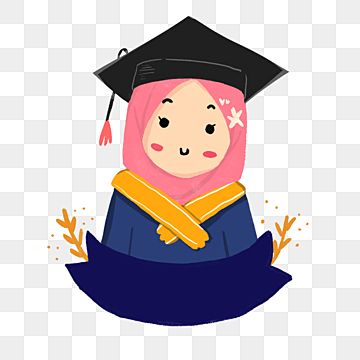 Detail Gambar Kartun Wisuda Muslimah Nomer 8