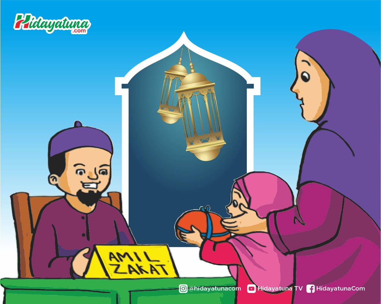 Detail Gambar Kartun Zakat Nomer 39