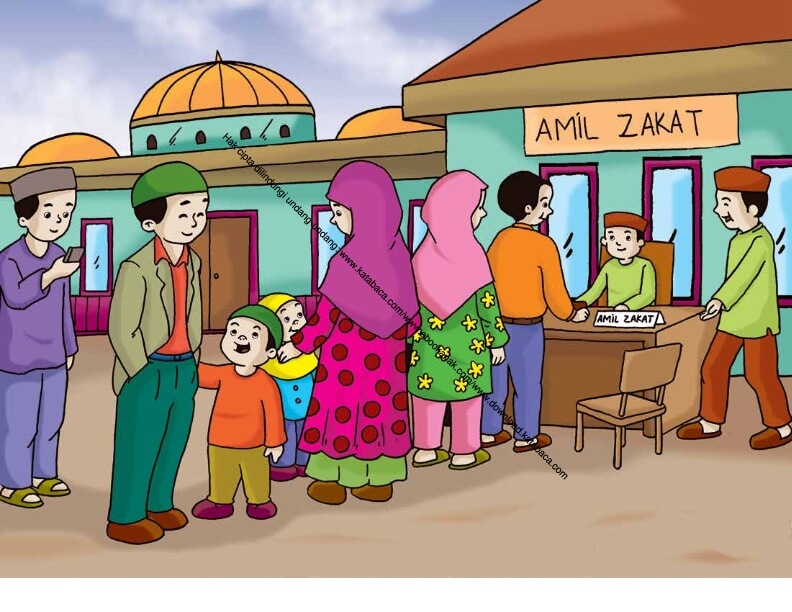 Detail Gambar Kartun Zakat Fitrah Nomer 16