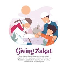 Detail Gambar Kartun Zakat Fitrah Nomer 3