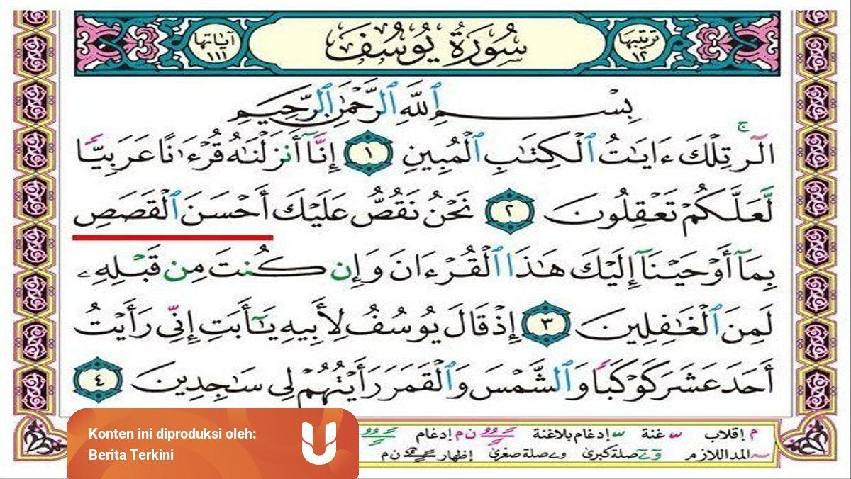 Detail Alquran Surat Yusuf Ayat 31 Nomer 51