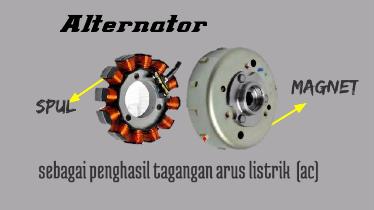 Detail Alternator Sepeda Motor Nomer 45