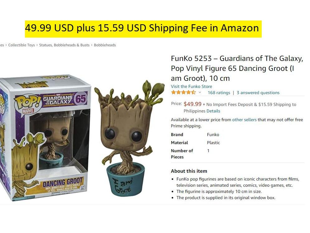 Detail Amazon Dancing Groot Nomer 44