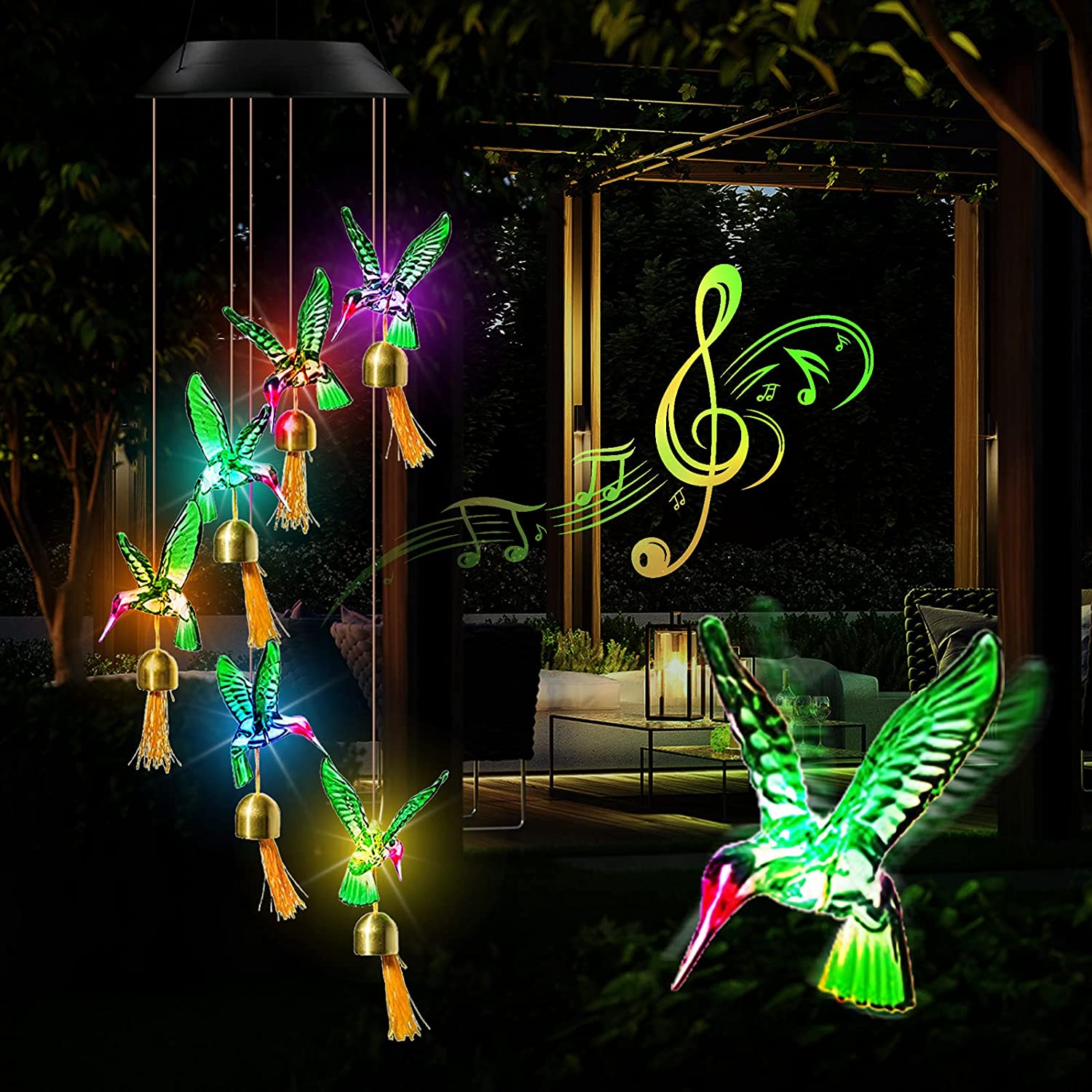 Detail Amazon Hummingbird Solar Lights Nomer 41