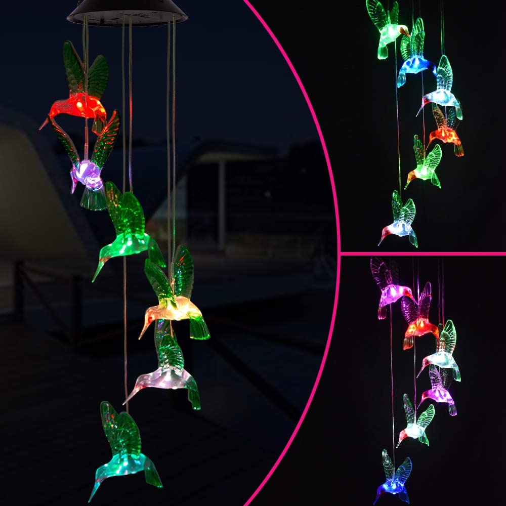 Detail Amazon Hummingbird Solar Lights Nomer 48