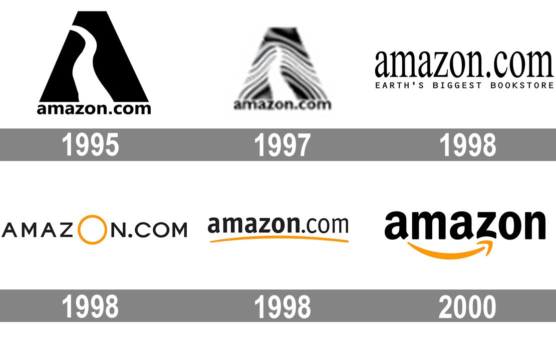 Detail Amazon Logo Old And New Nomer 2