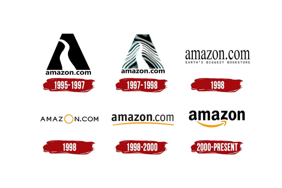 Detail Amazon Logo Old And New Nomer 21