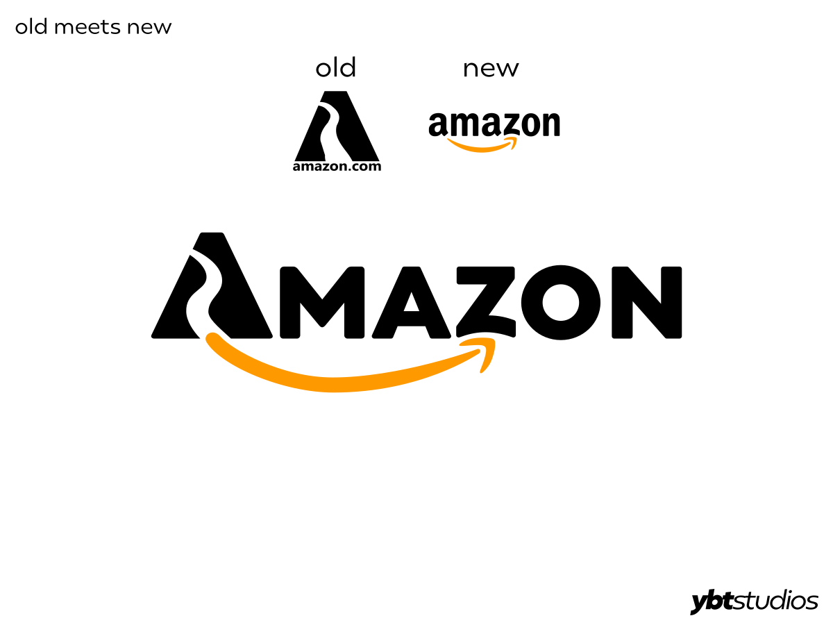 Detail Amazon Logo Old And New Nomer 25