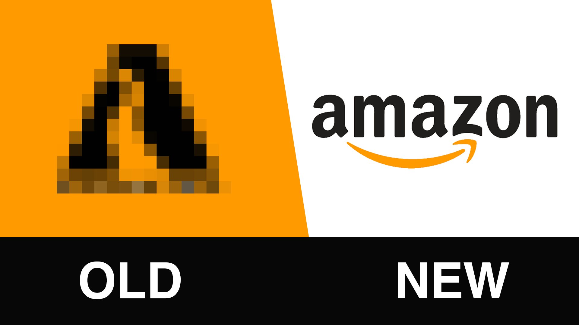 Detail Amazon Logo Old And New Nomer 55