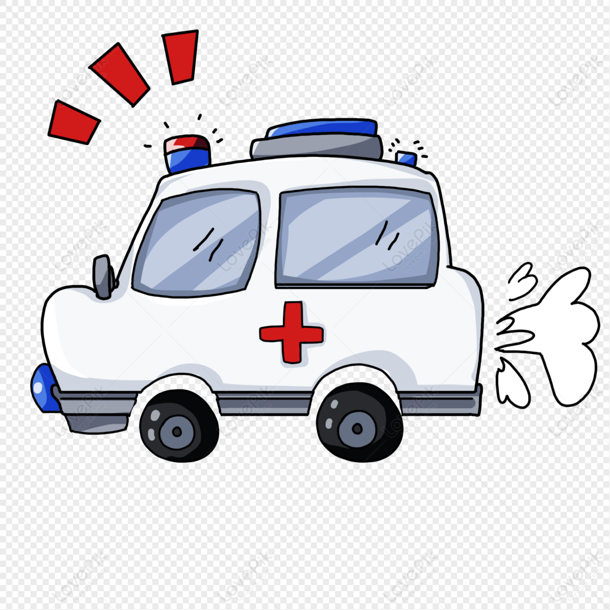 Detail Ambulance Cartoon Png Nomer 37