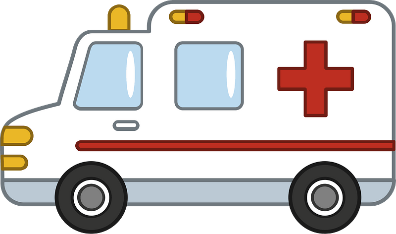 Detail Ambulance Clip Art Free Nomer 45