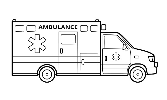 Detail Ambulance Clip Art Free Nomer 46