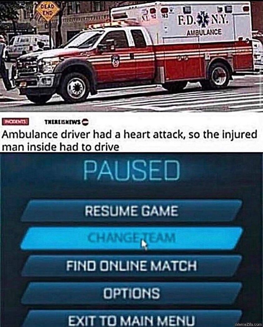 Detail Ambulance Driver Meme Nomer 11
