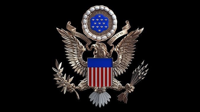 Detail America Coat Of Arm Nomer 28