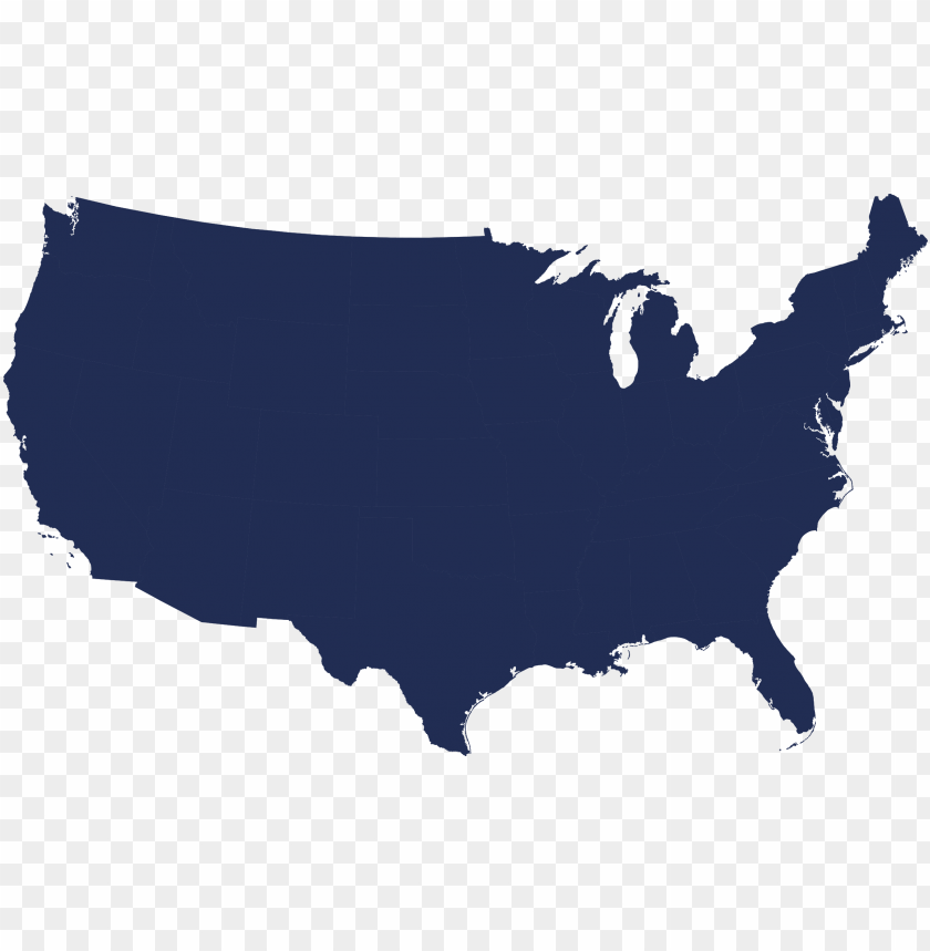 Detail America Map Transparent Nomer 10