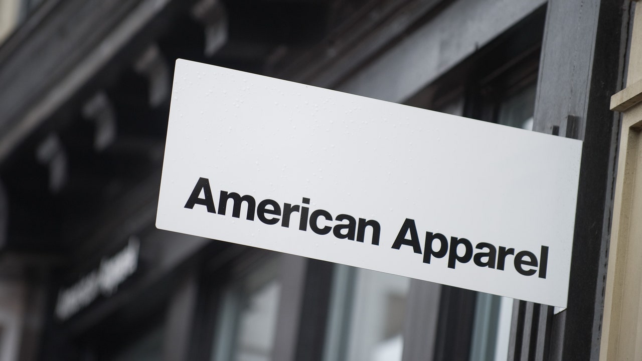 Detail American Apparel Font Nomer 45