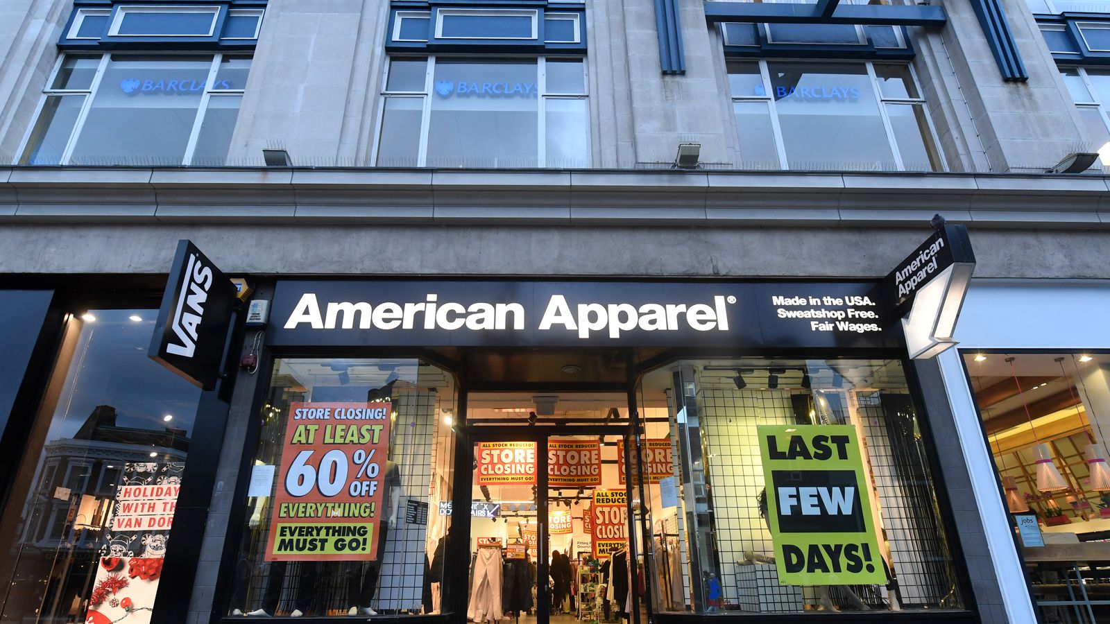 Detail American Apparel Font Nomer 54