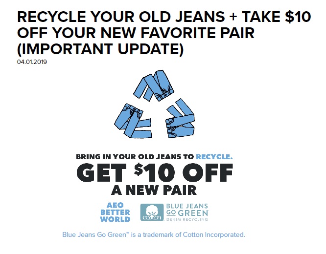 American Eagle Recycle Jeans 2021 - KibrisPDR
