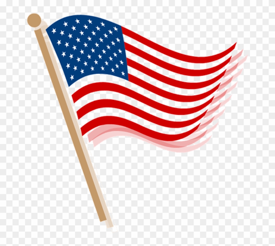 Detail American Flag And Fireworks Clipart Nomer 18