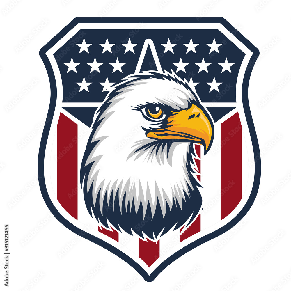 Detail American Flag Logo Nomer 17