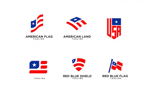 Detail American Flag Logo Nomer 32