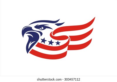 Detail American Flag Logo Nomer 34