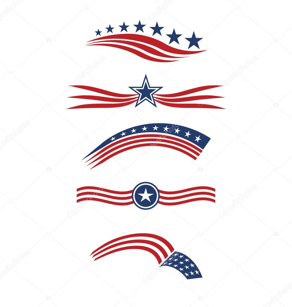 Detail American Flag Logo Nomer 45