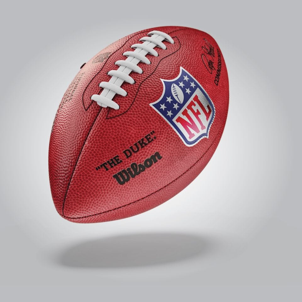 Detail American Football Ball Nomer 20