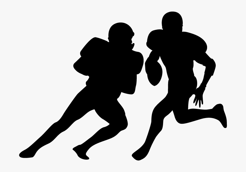 Detail American Football Player Silhouette Png Nomer 16