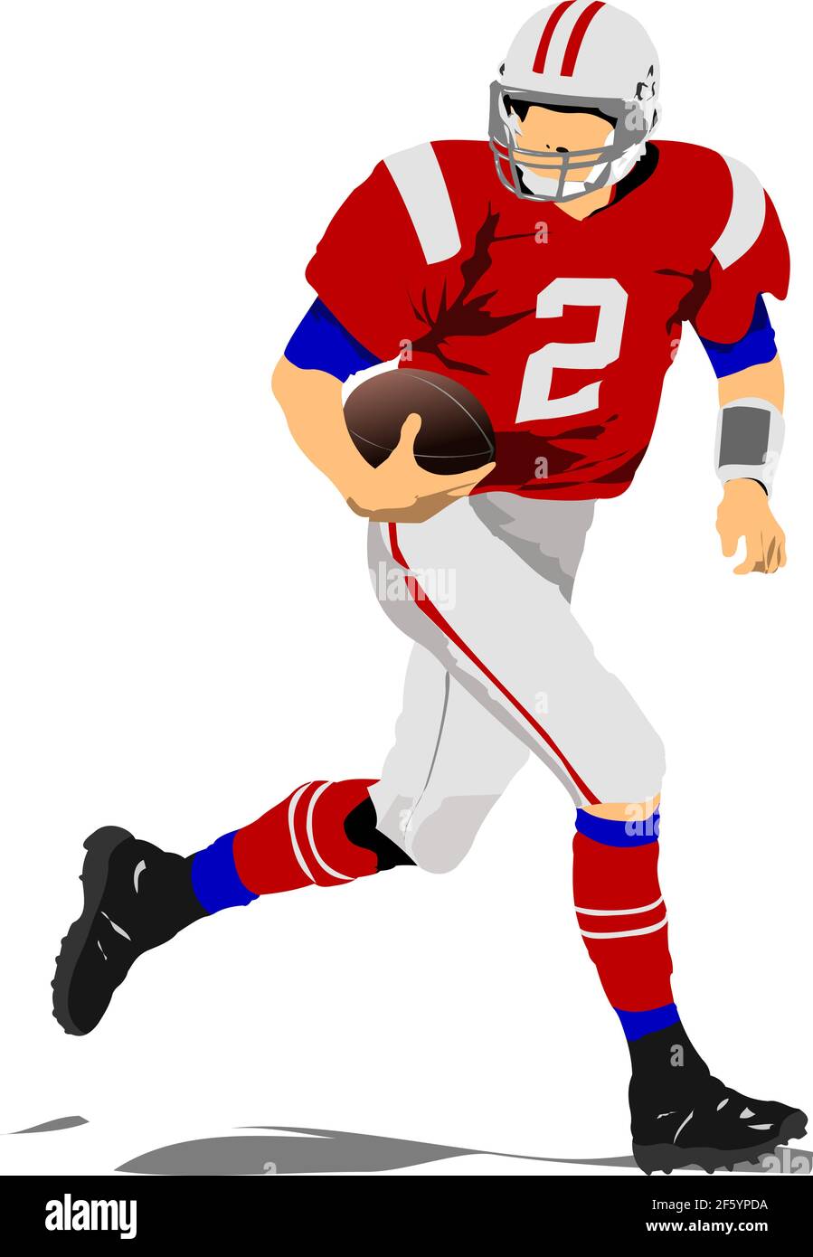 Detail American Football Player Silhouette Png Nomer 19