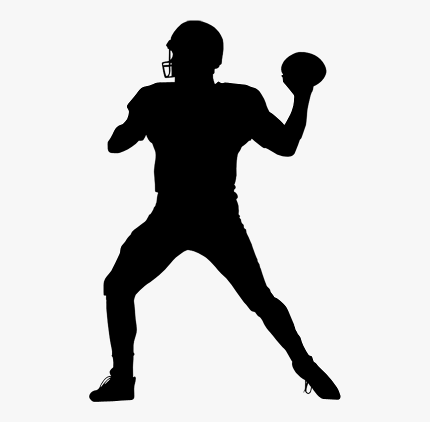 Detail American Football Player Silhouette Png Nomer 6