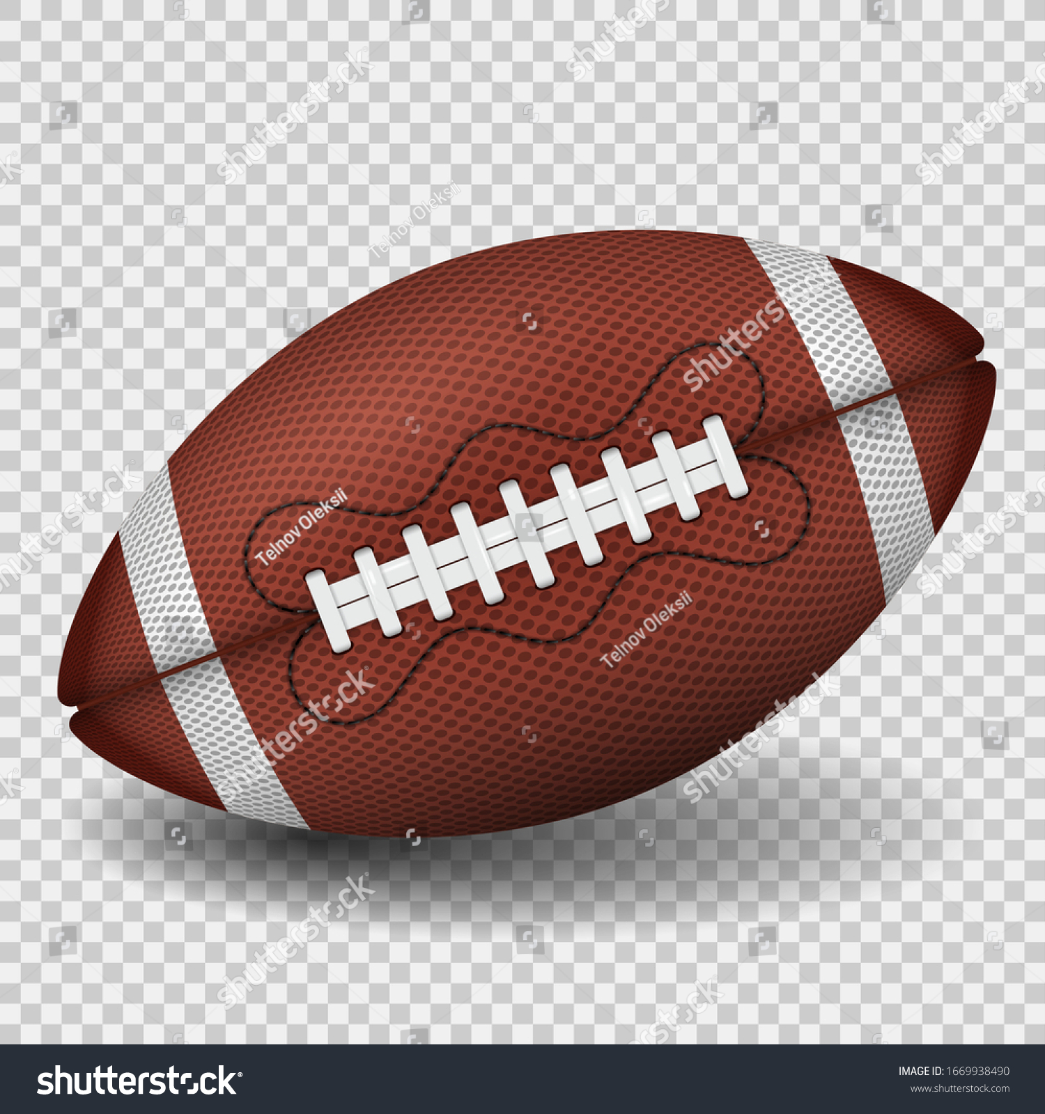 Detail American Football Transparent Background Nomer 29