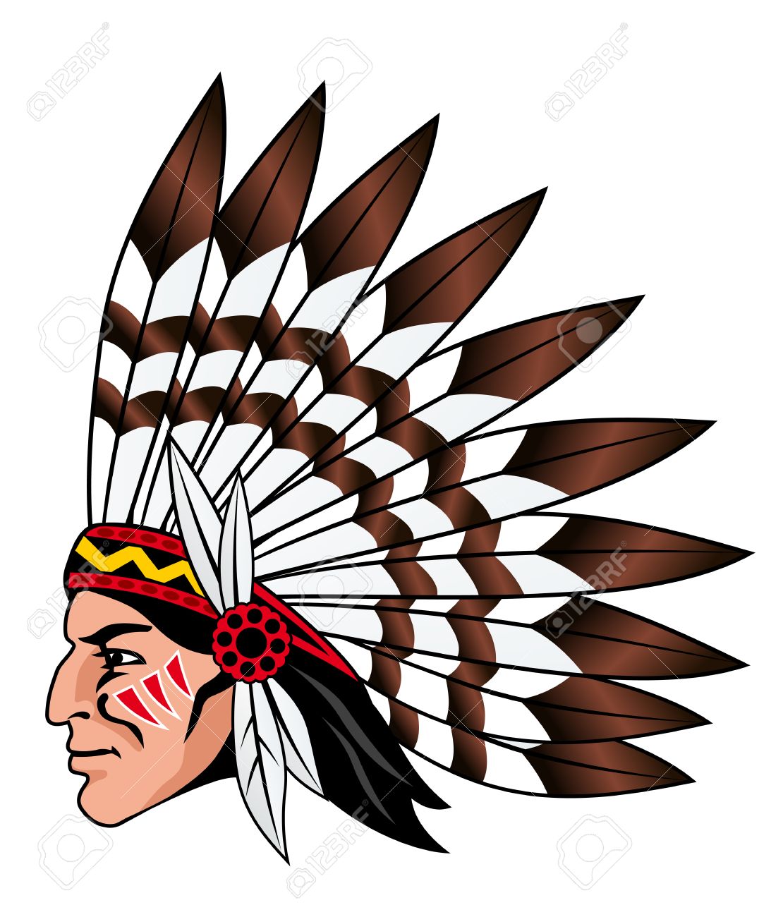 Detail American Indian Clipart Nomer 14