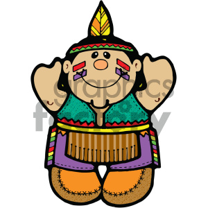 Detail American Indian Clipart Nomer 48