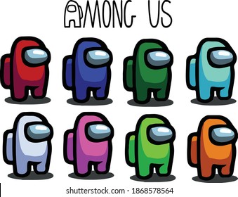 Detail Among Us Clip Art Nomer 12