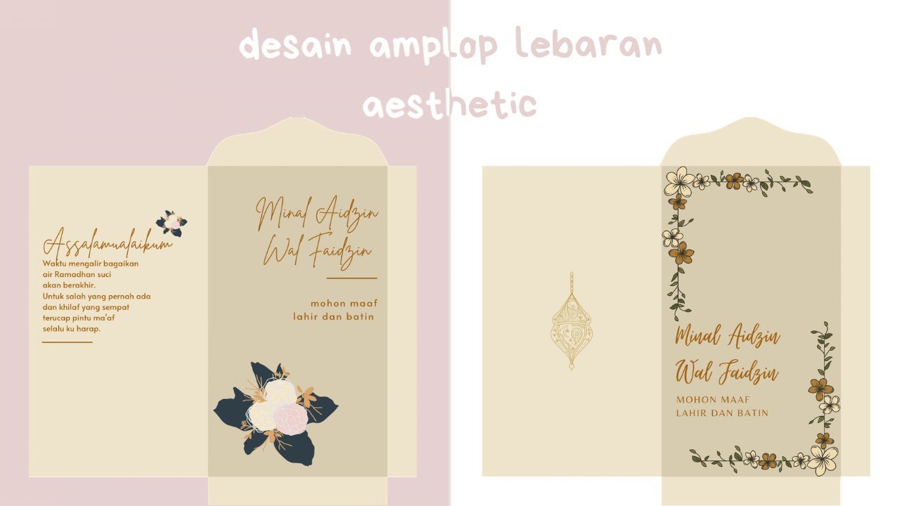Detail Amplop Aesthetic Nomer 22