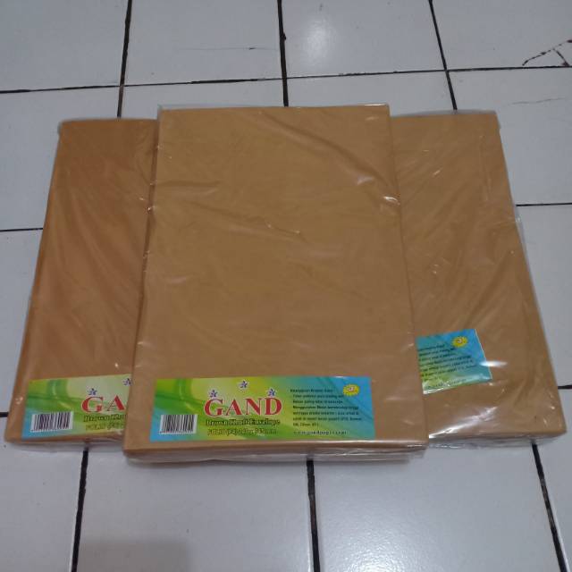 Detail Amplop Coklat F4 Nomer 19
