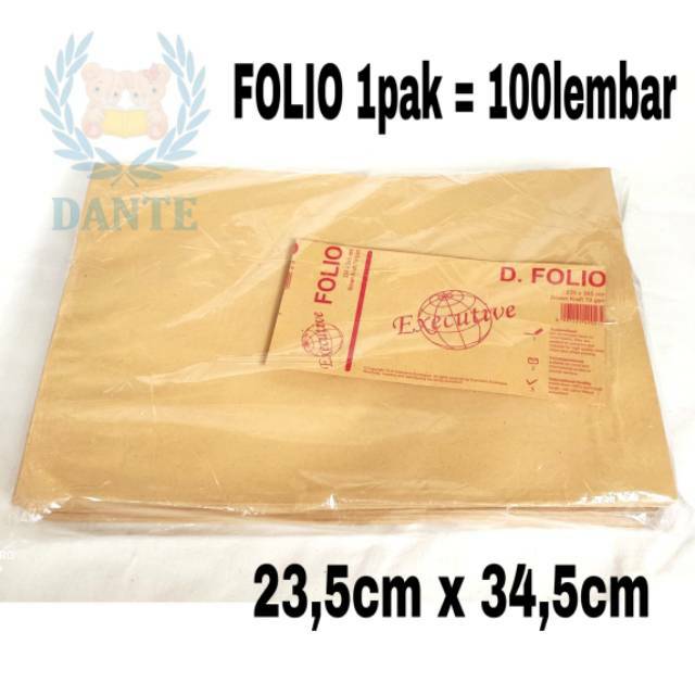 Detail Amplop Coklat F4 Nomer 44